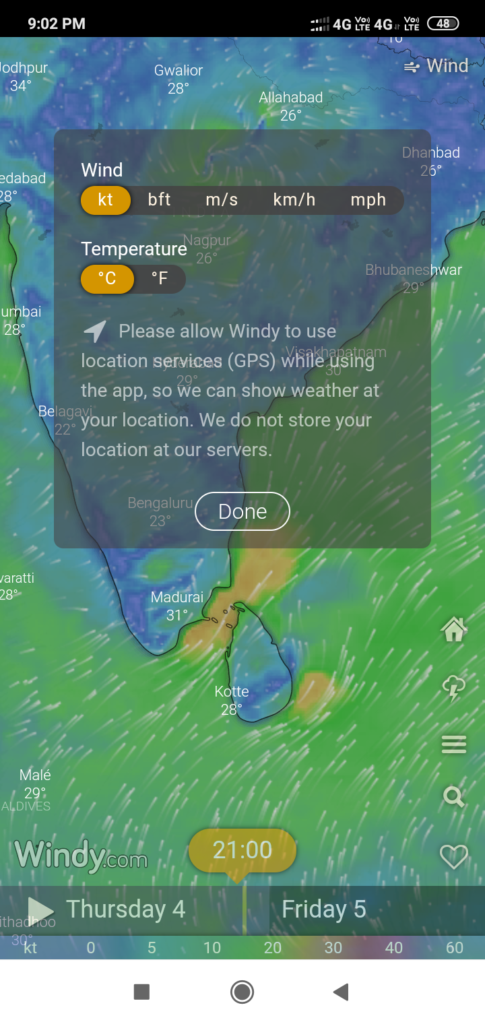 What is windy app