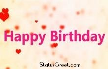 Happy Birthday Girlfriend Boyfriend Love Wishes Status Video