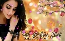 Dil Kehta Hai Love  whatsapp video status