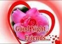 Good Night Beautiful Wishes Of Roses And Hearts whatsapp video Status
